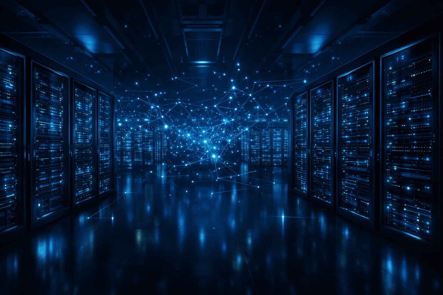 Xidra Cloud Services infrastructure architecture with decentralized nodes, servers, and multi-cloud integration